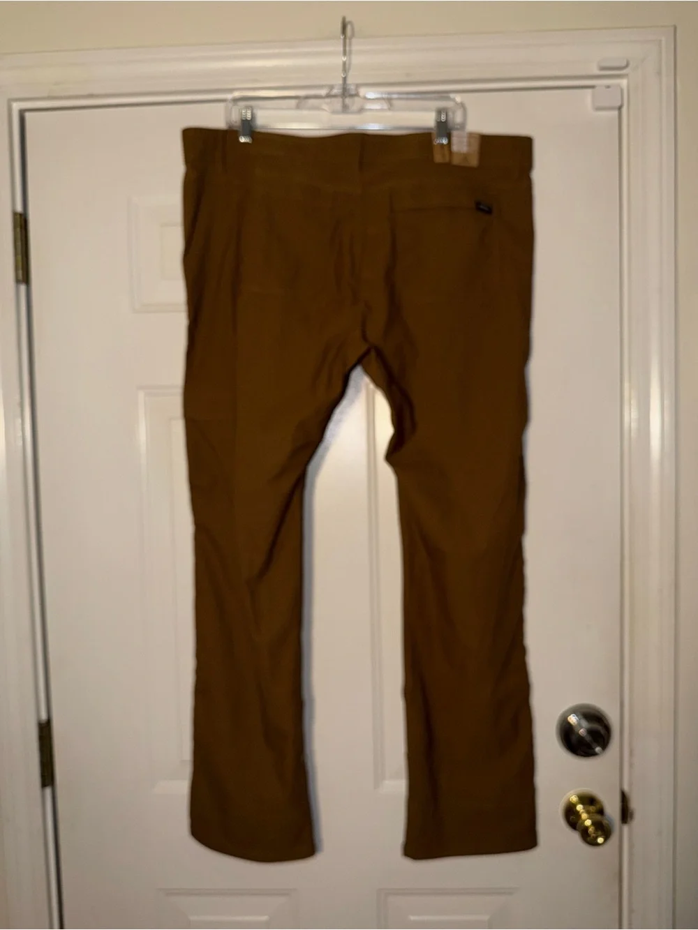 Prana Men's Brown Chinos with Drawstring Waist